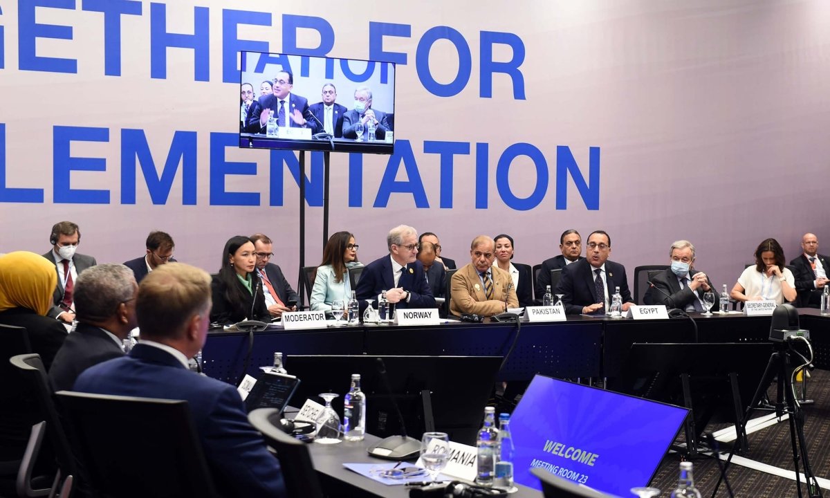 رئيس الوزراء يشارك فى اجتماع المائدة المستديرة لتغير المناخ واستدامة المجتمعات الهشة