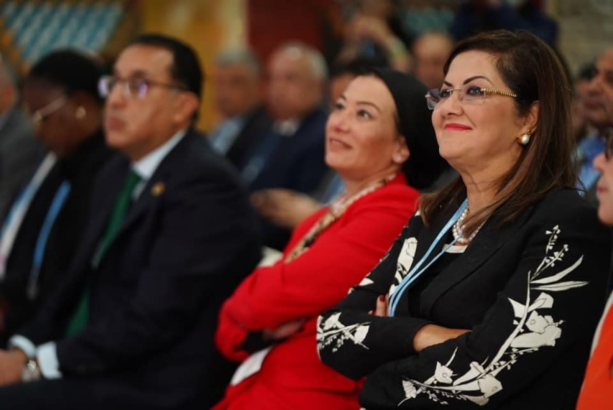 وزيرة البيئة والمنسق الوزاري ومبعوث مؤتمر المناخ COP27 تشارك في إطلاق خطة مصر  الاستثمارية للاستراتيجية الوطنية للتغيرات المناخية 2050