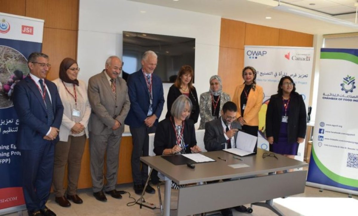شراكات ناجحه لمشروع "تعزيز فرص المرأة في التصنيع الزراعي"  لاستغلال الطاقات البشرية لرائدات الأعمال في صعيد مصر 