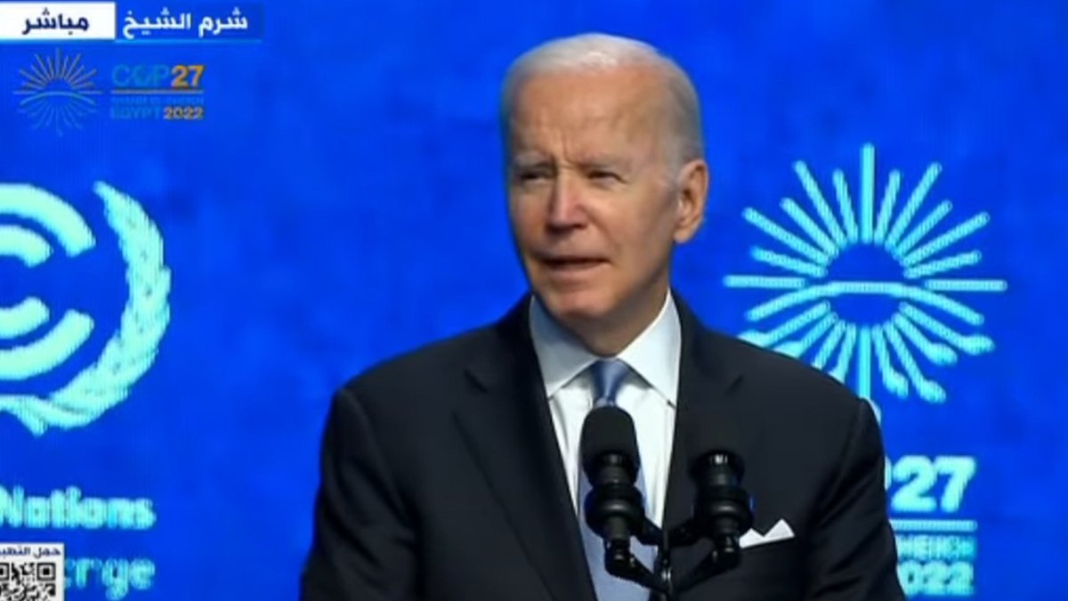 بايدن: ملتزمون بمكافحة تغير المناخ وتوفير موارد الطاقة المتجددة