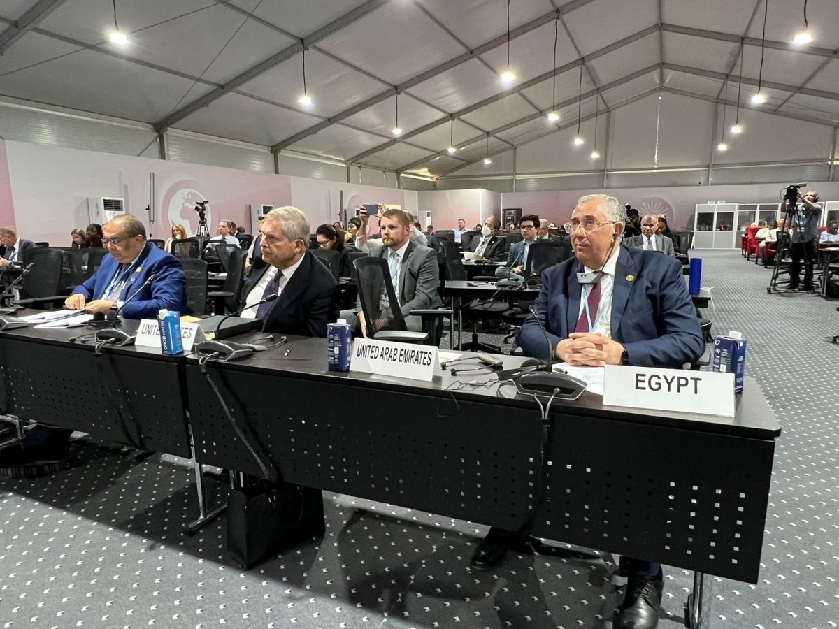 "القصير" يشارك في جلسة مبادرة الابتكار الزراعي بقمة المناخ بمدينة شرم الشيخ 