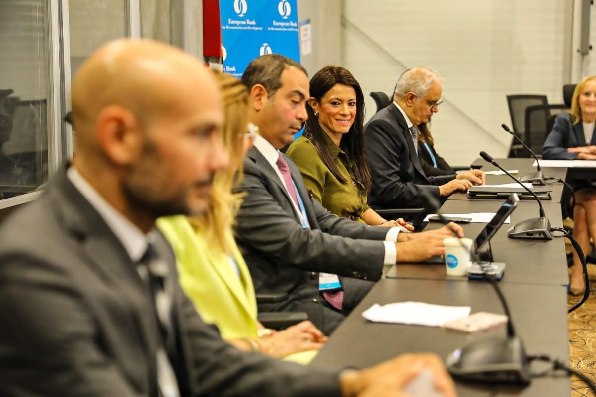 المشاط تُشارك في جلسة نقاشية للبنك الأوروبي لإعادة الإعمار والتنمية حول "المياه وتعزيز جهود الاستدامة"