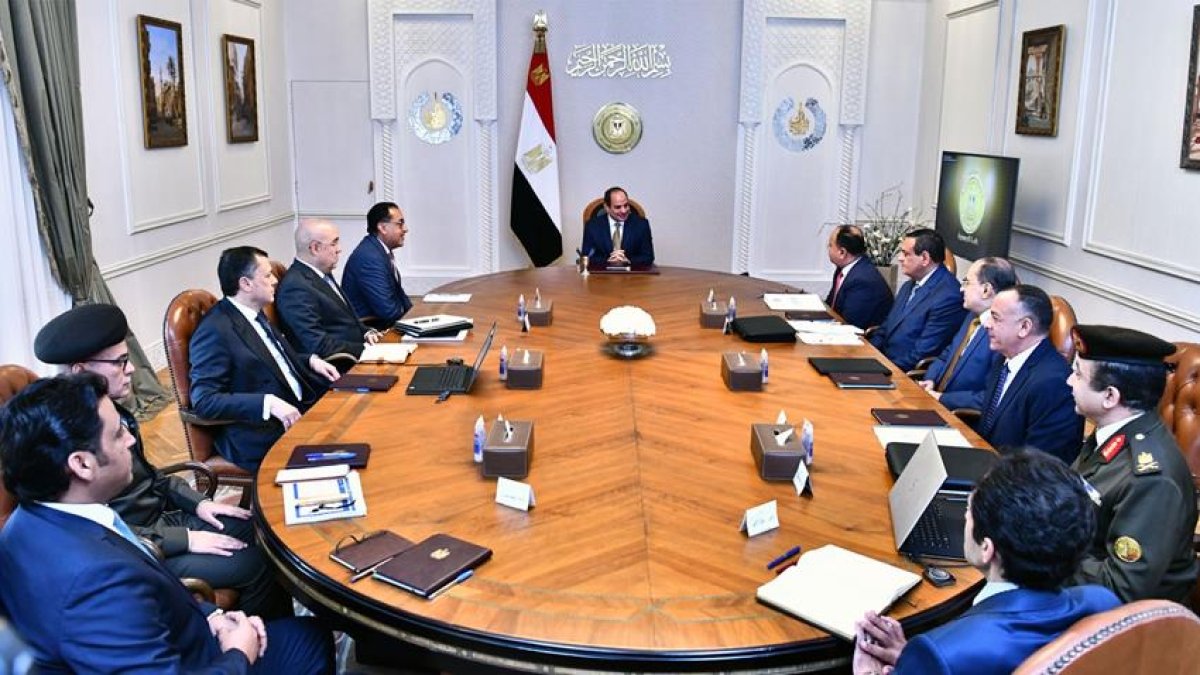 الرئيس السيسي يتابع الموقف التنفيذي لمشروع المتحف المصري الكبير