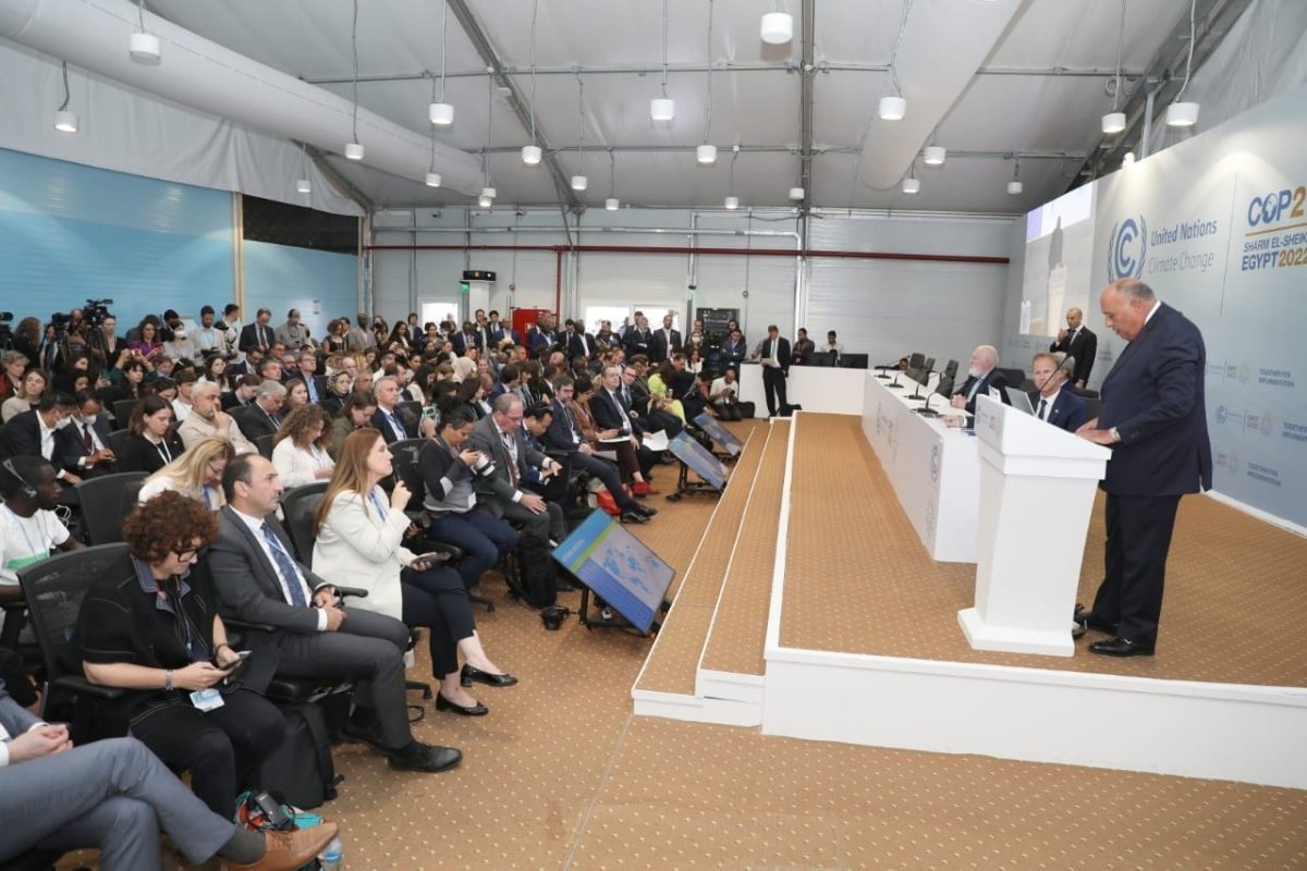 خلال يوم الحلول المناخية بمؤتمر المناخ…  شكري يُشارك في الاجتماع الوزاري حول غاز الميثان 