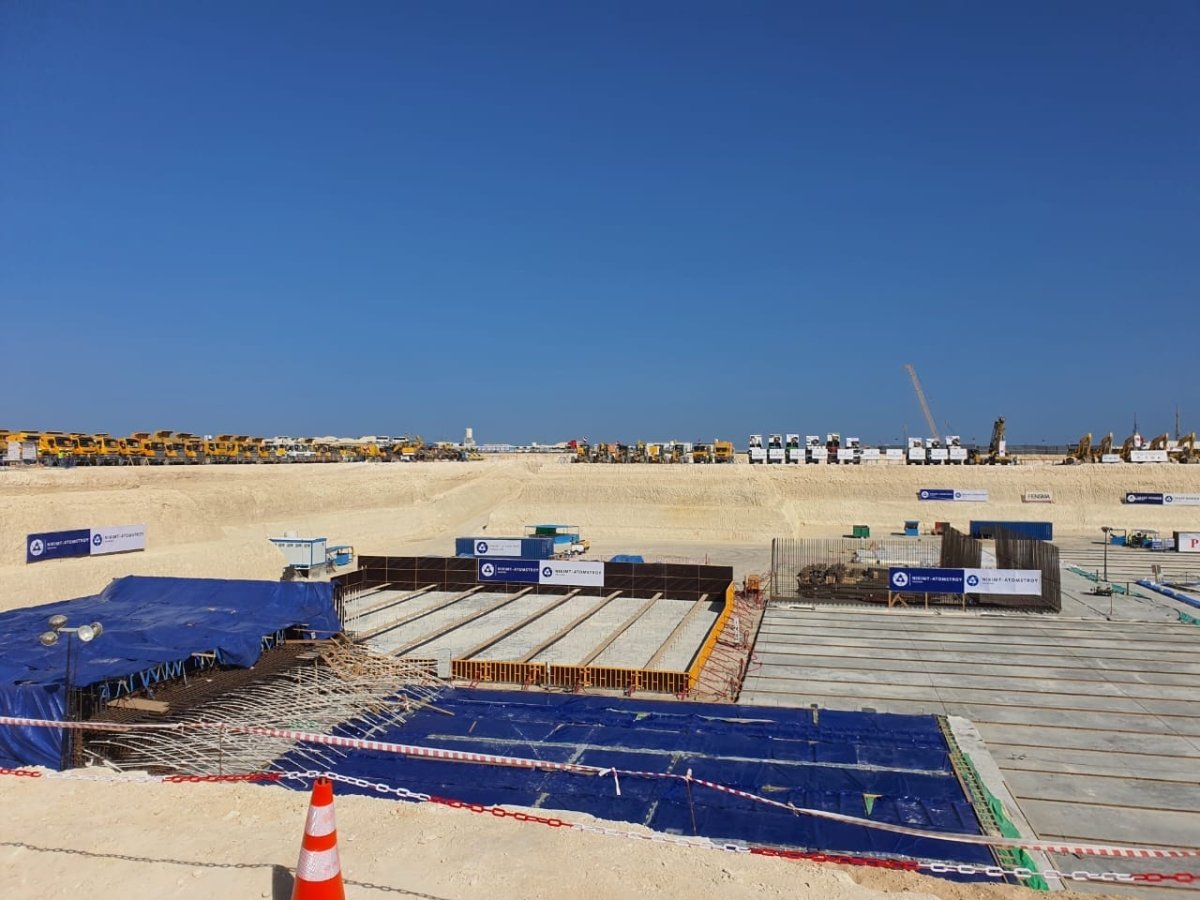 وزير الكهرباء يشهد الفعالية الهندسية للمحطة النووية بالضبعة