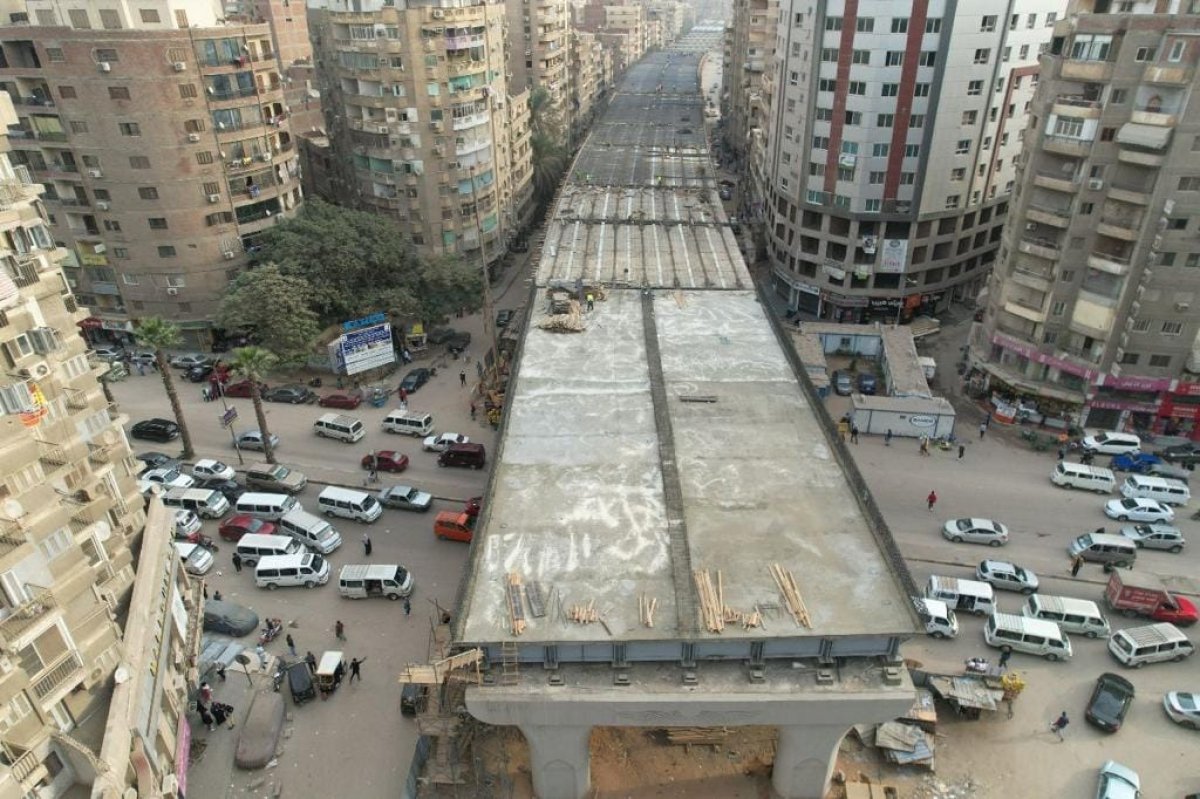 وزير الإسكان يتابع الموقف التنفيذي لمشروع محور عمرو بن العاص الحر بمحافظة الجيزة