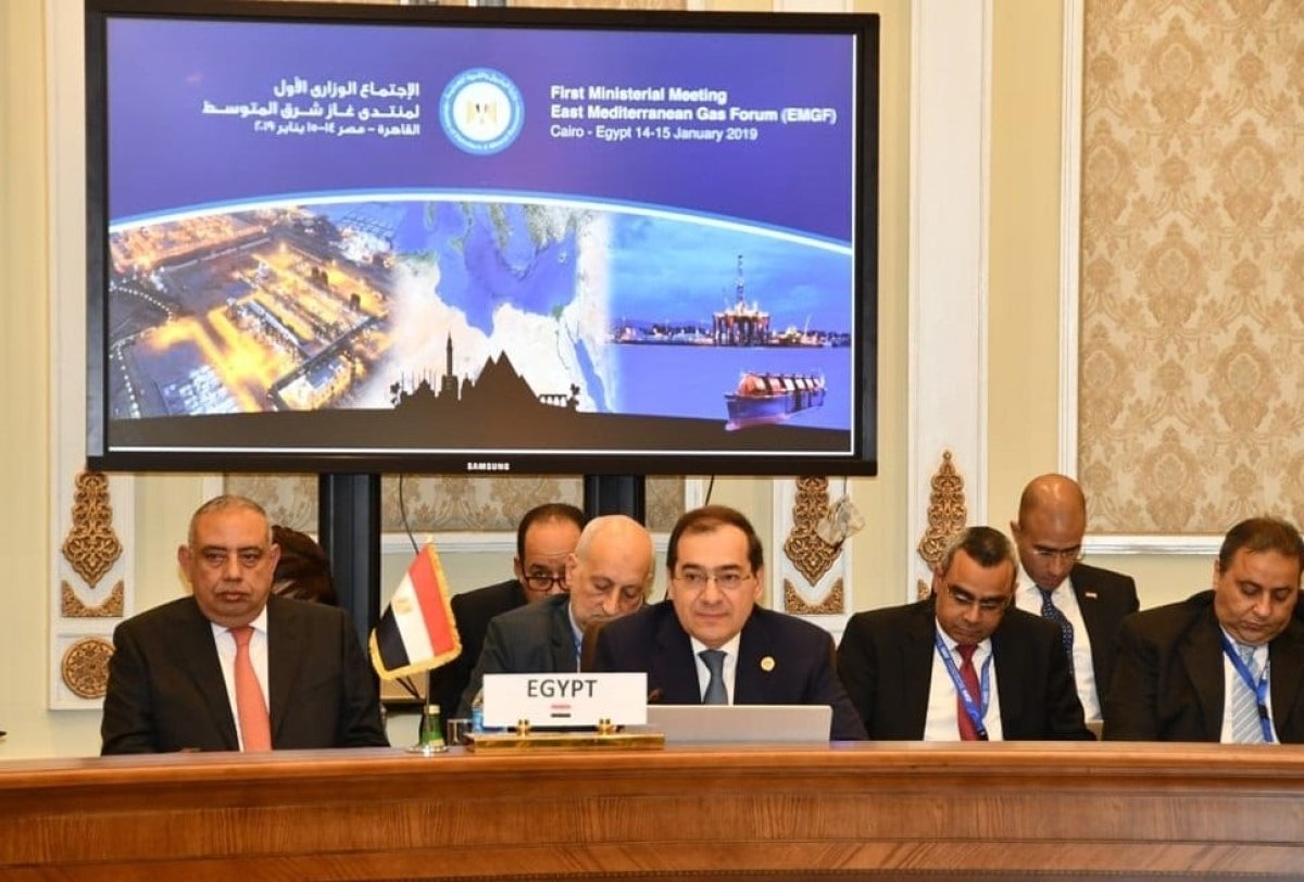 عاجل: وزير البترول يتسلم رئاسة منتدى غاز شرق المتوسط لعام 2023