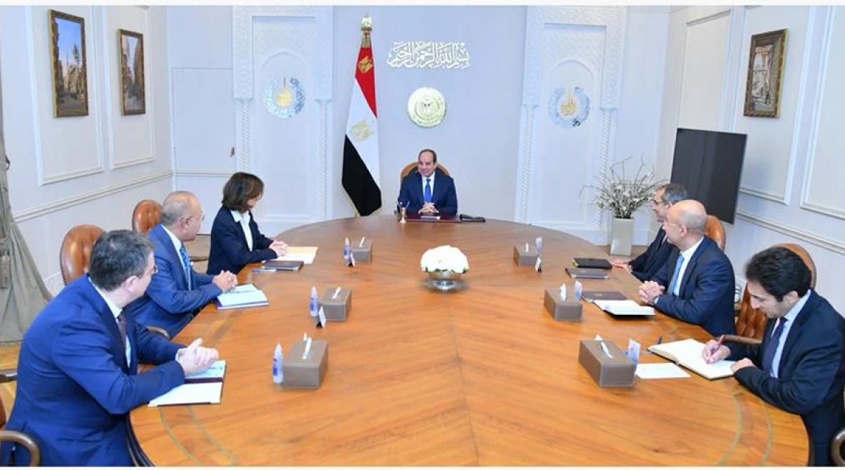 الرئيس  السيسي يستقبل المدير التنفيذي لمجموعة "أورانج" العالمية للاتصالات