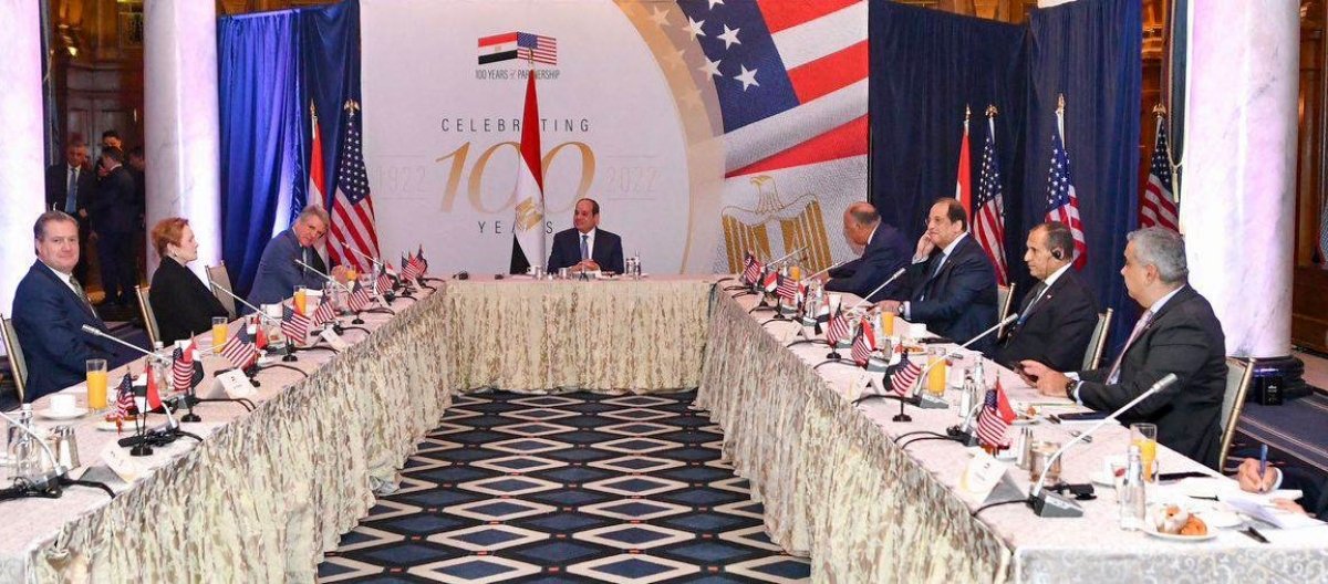عاجل: الرئيس السيسي يشارك في إفطار عمل مع عدد من القيادات الجمهورية بمجلس النواب الأمريكي