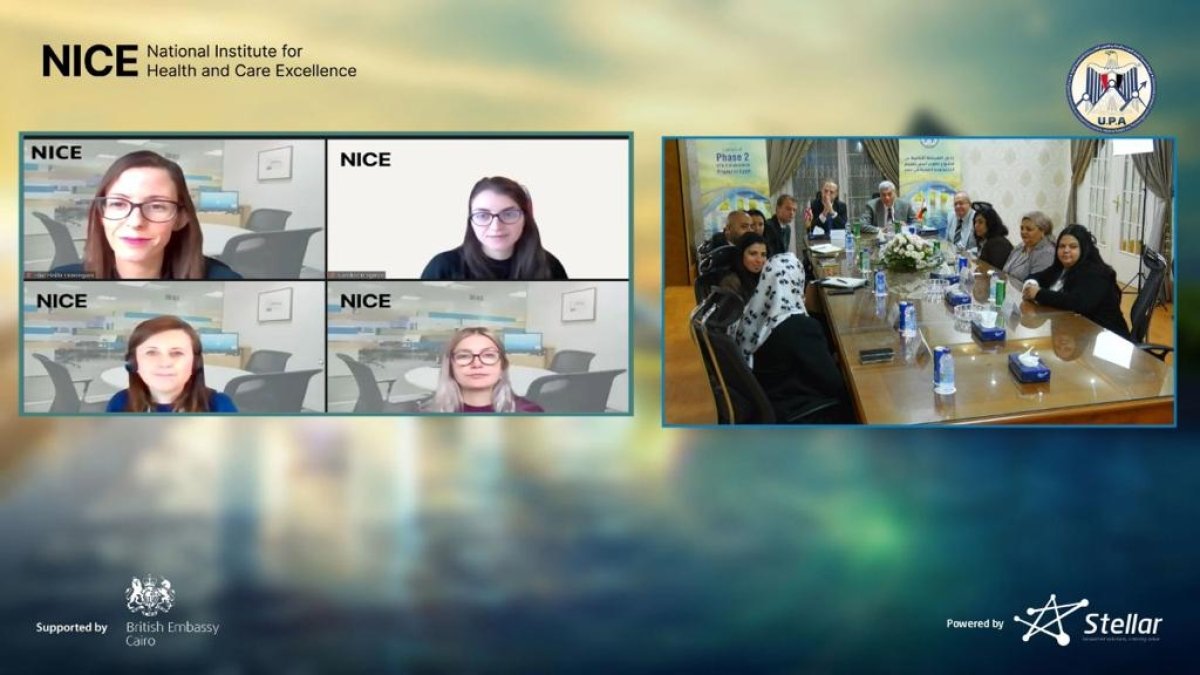 "مدبولي" يستعرض تقريرا حول جهود التعاون  المشترك بين هيئة الشراء الموحد والمعهد الوطني للصحة والرعاية المتميزة " نايس"  بالمملكة المتحدة