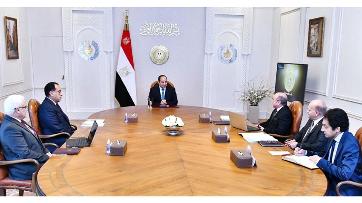 الرئيس السيسي يتابع التطوير التقني للهيئة القومية للتأمين الاجتماعي