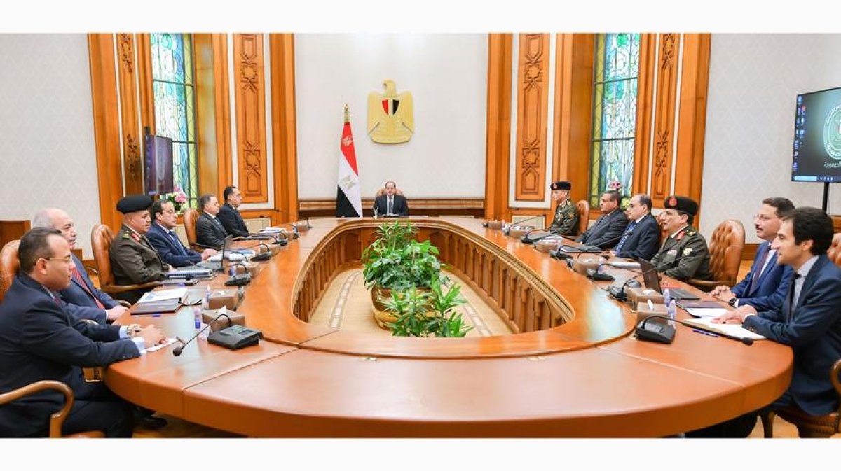 الرئيس السيسي يتابع الاستراتيجية القومية لتعمير سيناء
