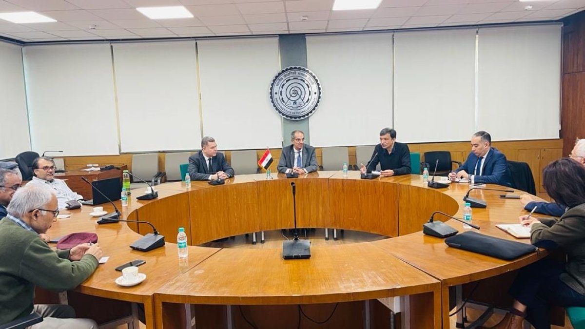 وزير الاتصالات يلتقى نائب الرئيس ورئيس تنمية التجارة العالمية لمنظمة "ناسكوم" NASSCOM 