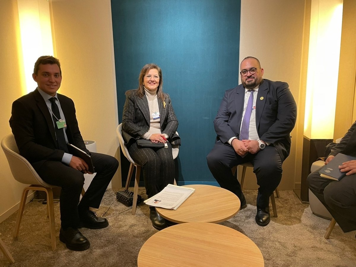 وزيرة التخطيط تبحث مع وزير الاقتصاد والتخطيط السعودي سبل التعاون المشترك