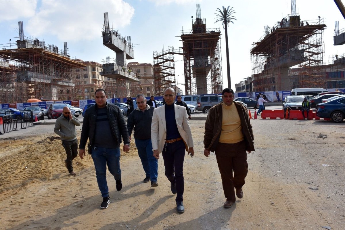 رئيس جهاز " القاهرة الجديدة " يقوم بجولة تفقدية موسعة في أول يوم بعد توليه رئاسة المدينة