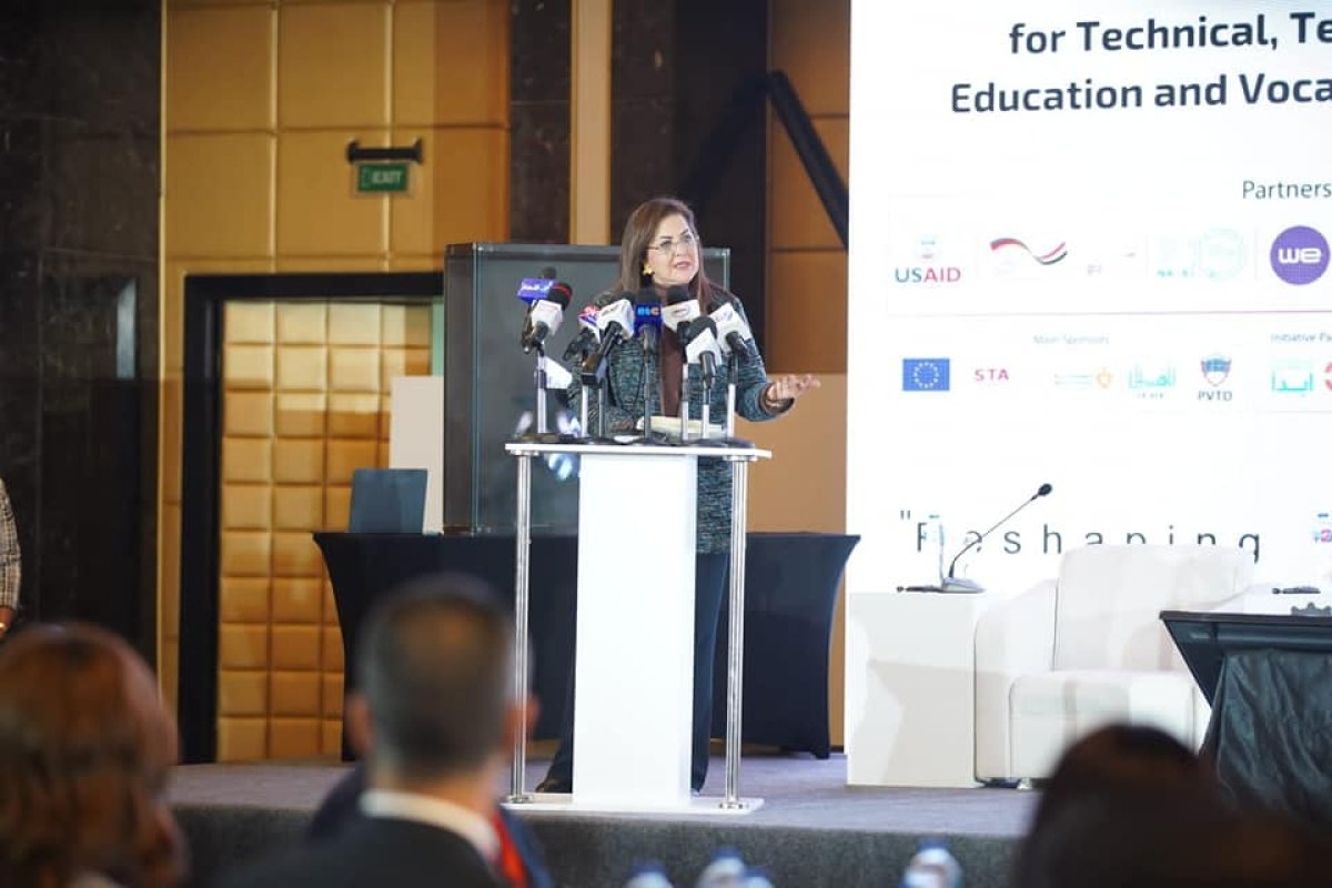 وزيرة التخطيط تشارك في الملتقى الثاني للتعليم الفني والتكنولوجي والتدريب المهني "إديوتك إيجيبت 2023"