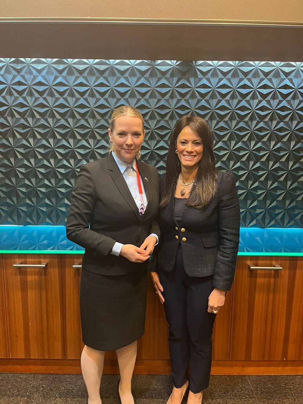 "المشاط" تلتقي وزير الدولة ونائبة الوزير للتعاون الدولي بمملكة السويد