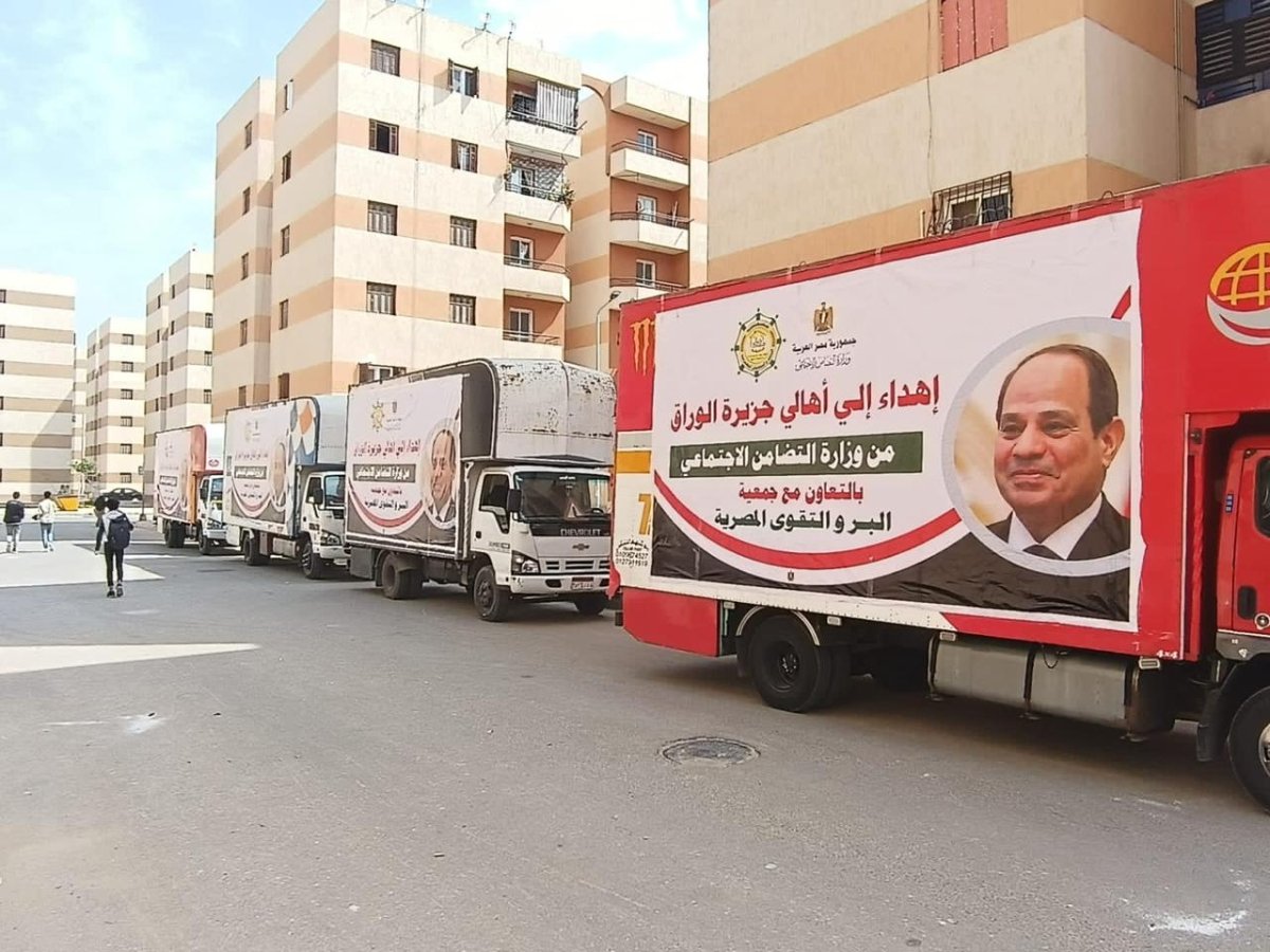 الإسكان : تأثيث عددٍ من الوحدات السكنية البديلة بمدينة حدائق أكتوبر لسكان جزيرة الوراق بالمجان