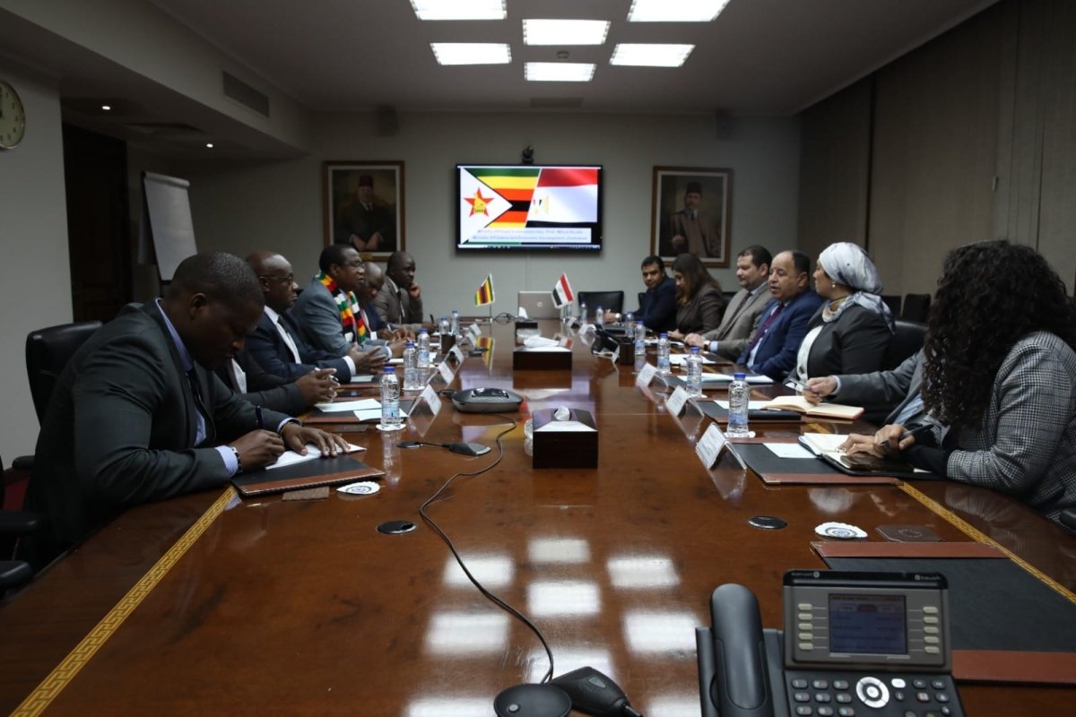 وزير المالية لنظيره الزيمبابوي : 150 مليار جنيه تمويلات ميسرة لتشجيع الإنتاج الزراعي والصناعي