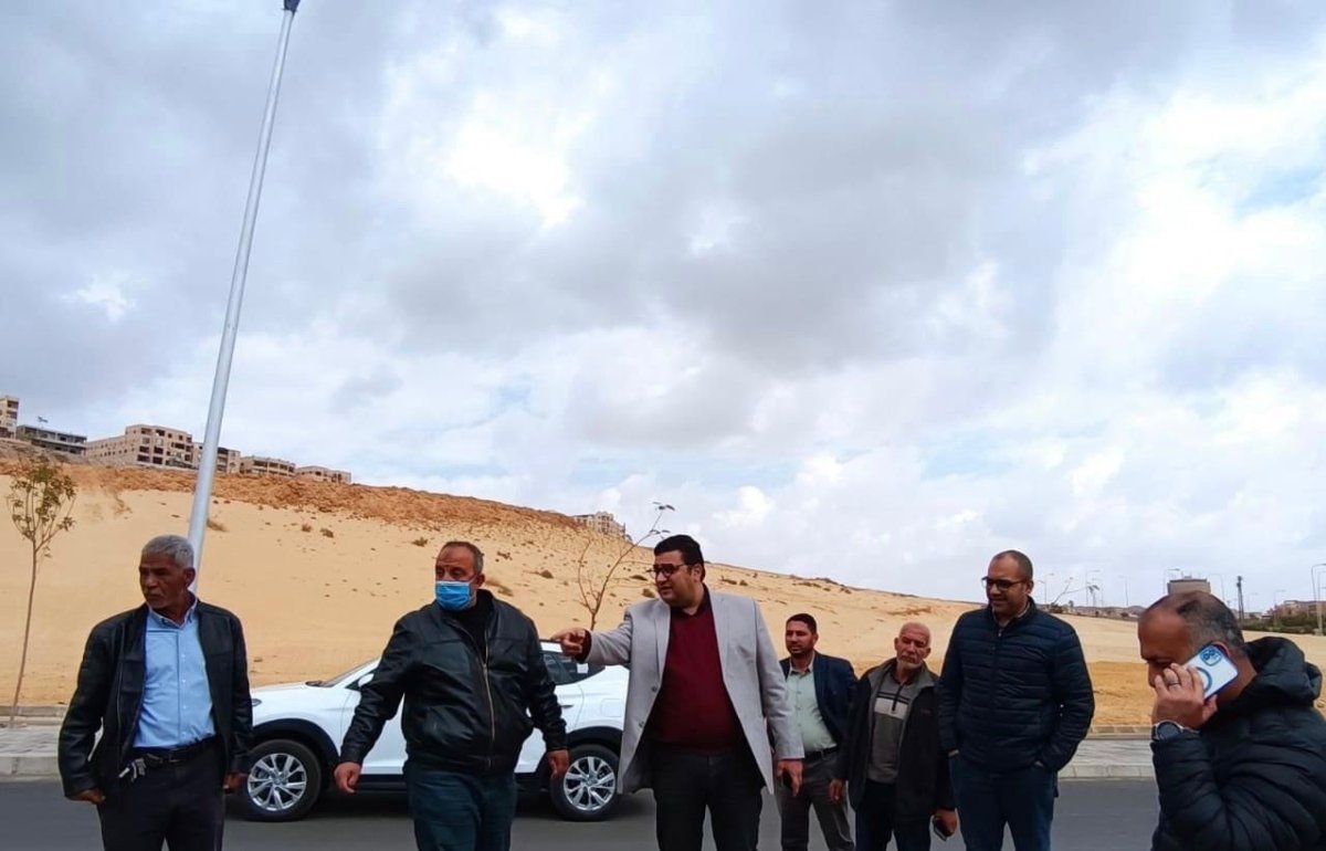 رئيـس جهاز مدينة العبور يتفقد سير العمل بالمشروعات السكنية وأعمال التطوير الجارية بالمدينة