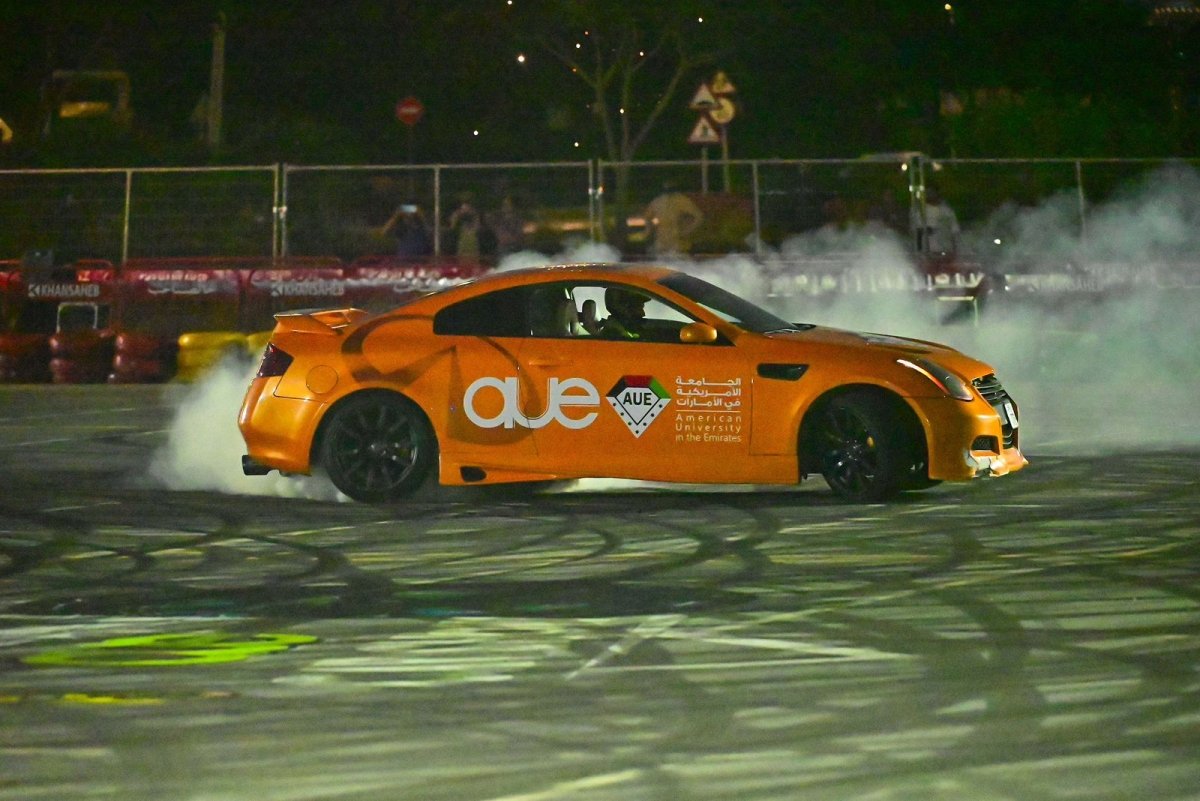 الجامعة الأمريكية في الإمارات AUE تنظم معرض السيارات العاشر  AUE Car Show