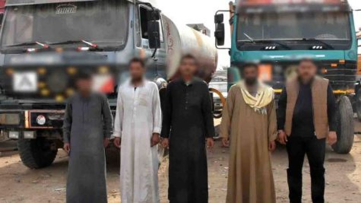 محبس غير شرعي.. ضبط 5 أشخاص لسرقتهم 20 ألف لتر سولار بالجيزة 