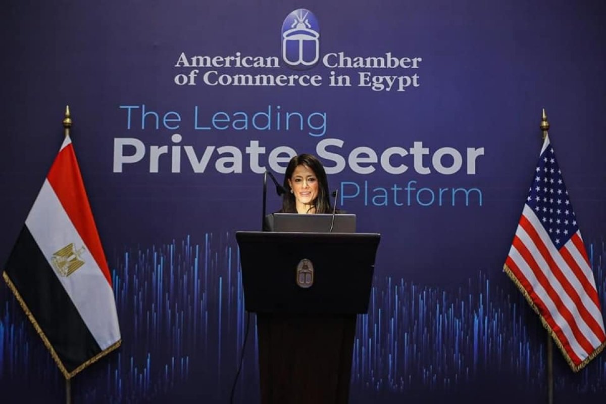 "المشاط" تلتقي وفد مستثمرين من اليونان وقبرص خلال اللقاء الذي نظمته غرفة التجارة الأمريكية