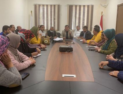 رئيـس جهاز مدينة حدائق العاصمة يلتقي عدداً من سكان المدينة للاستماع إلى آرائهم ومناقشة مقترحاتهم