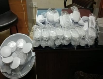 الجمارك تحبط تهريب 79 قطعة راوتر أجنبي الصنع  بميناء سفاجا