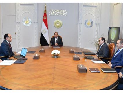 الرئيس السيسي يطلع على بيان بحركة الملاحة في قناة السويس خلال الربع الأول من العام الجاري