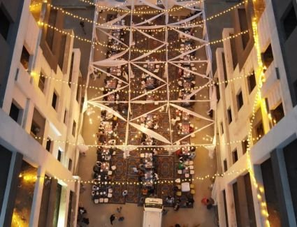 "رفكو" تشهد أول افطار وتسكين للحاجزين داخل مشروع الموندو السكنى بالعاصمة الإدارية