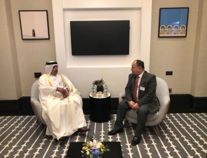 وزير المالية.خلال لقائه مع نظيره القطرى: تعزيز التعاون المالى والضريبي والجمركي بين البلدين