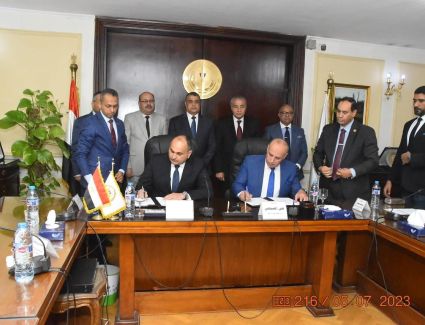 بروتوكول تعاون بين وزارتي التموين والإنتاج الحربي لإنشاء لأول مرة مركز معلومات التجارة الداخلية