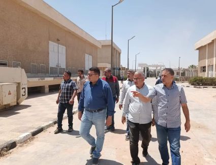 "رئيس جهاز العبور" يتفقد مشروع تجديد ورفع كفاءة مأخذ المياه العكرة لتلبية احتياجات التوسعات العمرانية 