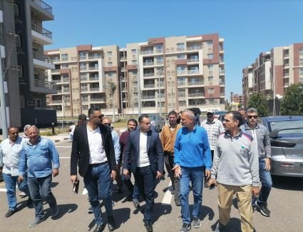 رئيس جهاز مدينة دمياط الجديدة يتفقد مواقع مشروعي " جنة " و " سكن مصر" لمتابعة سير الأعمال