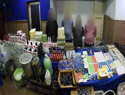 مستحضرات التجميل مغشوشة.. سقوط عصابة تقليد العلامات التجارية بالقاهرة 