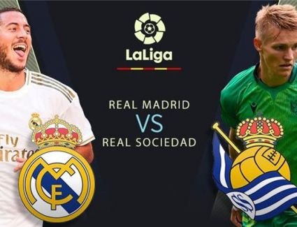 بث مباشر.. مباراة ريال مدريد وسوسيداد بالدوري الإسباني