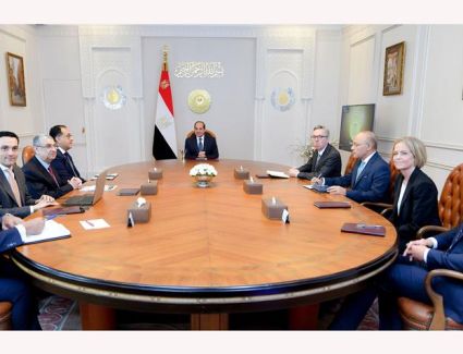 الرئيس السيسي يستقبل الرئيس التنفيذي لشركة "سكاتك إيه إس إيه" النرويجية