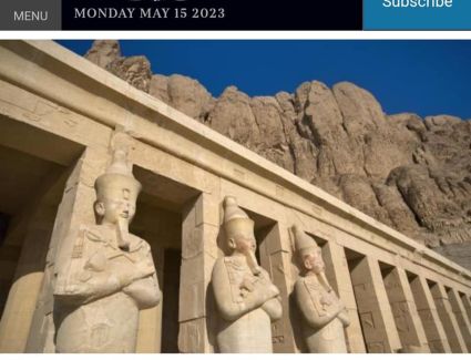 صحيفة The Times  تبرز المقومات السياحية والأثرية الفريدة بالمقصد السياحي المصرى