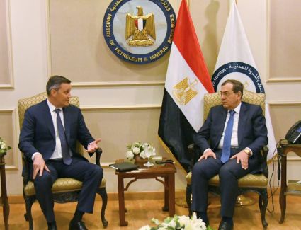 وزير البترول يستقبل ديفيد ريد النائب الأول لرئيس شركة وذرفورد