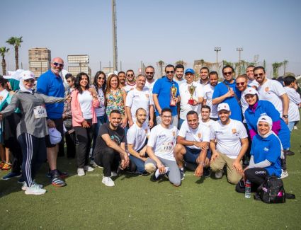 تحت شعار "معاً ضد السرطان" شركات قطاع التأمين بـ " كونتكت المالية القابضة " تشارك بـ "الماراثون الأخضر"  