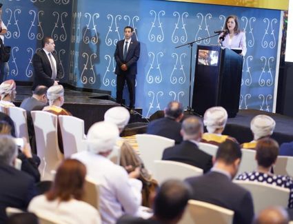 وزيرة التخطيط  تستعرض مناخ وفرص الاستثمار في مصر خلال مشاركتها في ملتقى رجال الأعمال المصري العماني