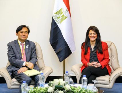 وزيرة التعاون الدولي تبحث مع نائب رئيس بنك التصدير والاستيراد الكوري وضع استراتيجية مستقبلية للتعاون المشترك