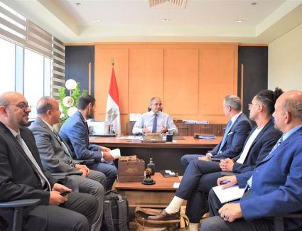 نائب وزير الإسكان يجتمع بمسئولي شركات ألمانية متخصصة في مجال خدمات وصناعات مياه الشرب والصرف الصحى