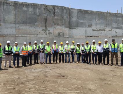 بعثة البنكين الدولي  والأسيوي تتفقد جانبا من مشروعات الصرف الصحي بقرى محافظة الغربية