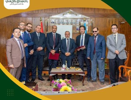 "فيصل الإسلامي" يوقع بروتوكول تعاون مع جامعة طنطا