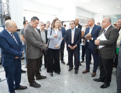 وزيرة التخطيط تفتتح المركز التكنولوجي بديوان عام محافظة شمال سيناء