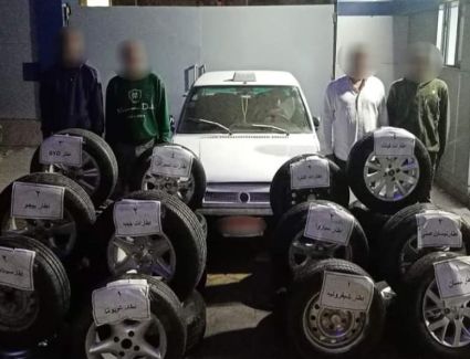 فك واجري.. سقوط عصابة آسرقة إطارات السيارات بالقاهرة 