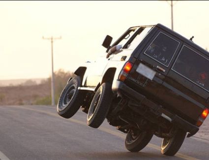 القبض على سائق متهور  عرض حياة المواطنين للخطر ببورسعيد