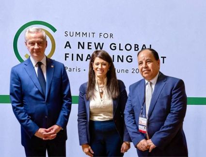 "المشاط" تُشارك في عدد من الجلسات الفنية ضمن فعاليات قمة ميثاق التمويل العالمي الجديد بفرنسا